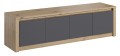 Komoda/ szafka RTV Malta K4D- artisan/ grey.