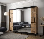 [ARCHIWUM] Szafa trzydrzwiowa z lustrem GALICIO 250 cm do garderoby