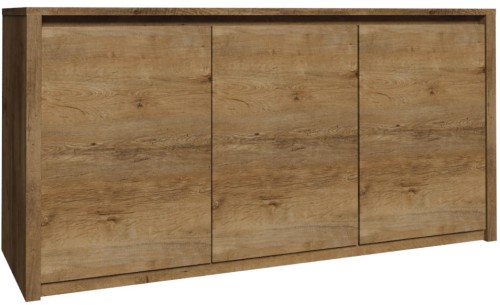 Komoda trzydrzwiowa MONTANA K3D- Dąb lefkas.