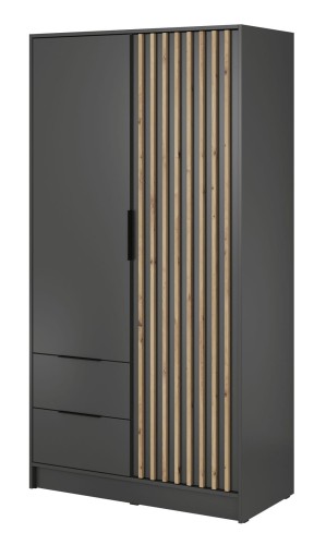 Szafa Neli 2D białę tło grafit