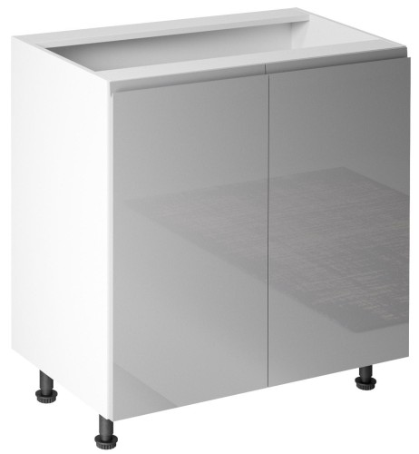 Szafka dolna ASTER D80- Szary Połysk.