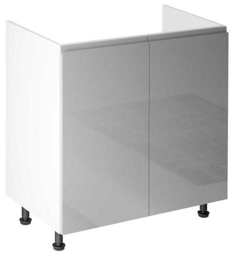 Szafka kuchenna dolna ASPEN D80Z- Szary Połysk.