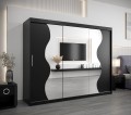 czarna szafa przesuwna z lustrem MADRID.jpg