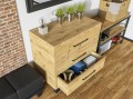 Komoda industrialna REMI Dąb Artisan