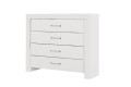 Komoda LUX Biały/Biały Mat