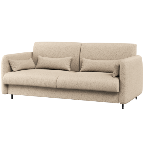 Sofa  BC-18 do półkotapczanu BED COCNEPT BC-01- boucle beżowy.