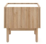 Stolik nocny 50 cm BOHO dąb riviera