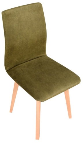 Krzesło tapicerowane z oparciem LINA 2.