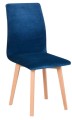 Krzesło tapicerowane z oparciem LINA 2.
