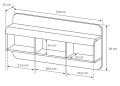 Wymiary półki LINO