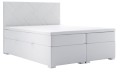 Łóżko boxspring z przekładanymi na wezgłowiu szalami ELIZA Madryt 920.