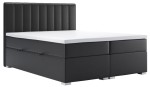 Łóżko boxspring z przeszywanym zagłówkiem RALI
