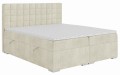 Łóżko kontynentalne KARLI dwuosobowe - Velvet 2250.