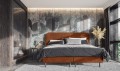 Łóżko sypialniane na nóżkach ZIFT Riviera 56.