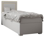 Łóżko kontynentalne jednoosobowe dla dziecka  QUATRI