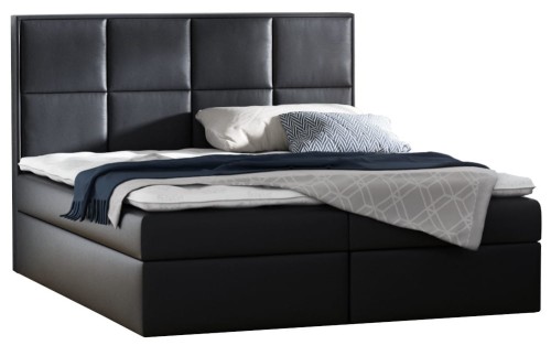 Łóżko kontynentalne z panelowym zagłówkiem GALA.