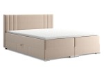 Łóżko do sypialni typu boxspring DRISS z zagłówkiem
