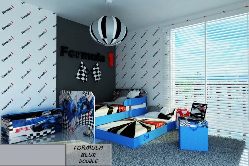 [ARCHIWUM] Łóżko FORMULA BLUE DOUBLE Meblini.pl