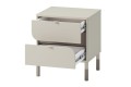Stolik nocny z szufladami 46 cm HARMONY HR-07.