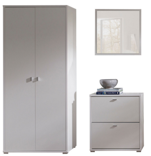 Zestaw do przedpokoju NANTER S2P BIAŁY.