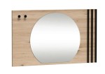 Lustro z lamelami i wieszakami do toaletki CALI 21