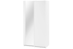 Szafa dwudrzwiowa 120 cm z lustrem MAXI MX-01 