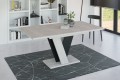 Stół nowoczesny do salonu VINI beton k350-czarny-rozłożony.