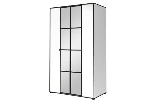 Szafa OSLI 120 4D drzwi biała.