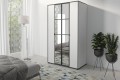Szafa OSLI 120 4D drzwi biała-aranżacja.