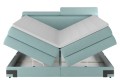 Łóżko boxspring Kano Primo 72 otwarte.