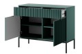 Komoda Novi labrador green wnętrze