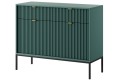Komoda Novi labrador green czarny złoty