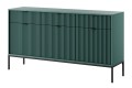 Komoda szeroka Novi labrador green czary czarny