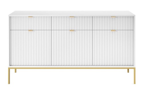 Komoda szeroka Novi złote nogi