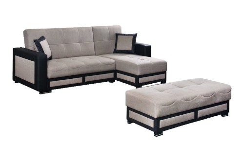 narożnik z pufą madres.