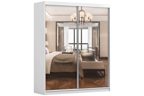 Szafa przesuwna z lustrami ULTI 20 (183 cm)