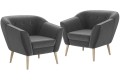 Zestaw 1+1 Dima ciemnoszary Riviera95.
