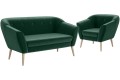 Zestaw mebli DIMA 2+1 sofa z fotelem Riviera 38.