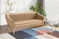 Sofa 3 osobowa Dima nowoczesna beżowa Riviera 24.