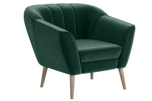 Fotel Kamo do salonu zielona Riviera 38.