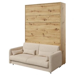 Półkotapczan pionowy z sofą 180x200 BED CONCEPT BC-13 Lenart