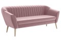 Sofa 3 osobowa KAMO różowa Manila 09.