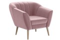 Fotel Kamo do salonu różowa Manila 09.