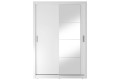 Szafa Arti 4 biała z lustrem-front.