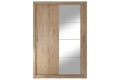 Szafa Arti 4 dąb shetland z lustrem-front.
