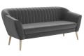 Sofa 3 osobowa KAMO ciemnoszary RIVIERA 95.
