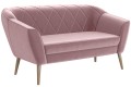 Sofa tapicerowana GLORIA różowa Manila 09.