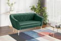 Sofa nowoczesna 3 GLORIA zielona Riviera 38.