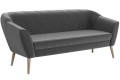Sofa tapicerowana GLORIA 3 ciemnoszary Riviera 95.