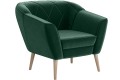 Fotel tapicerowany GLORI zielony Riviera 38.